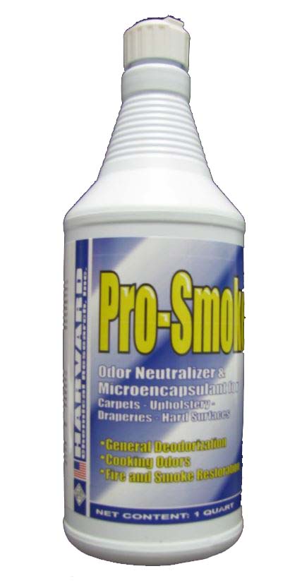 Harvard Chemical Pro-Smoke Odor Neutralizer 72212 Case  12/1 Quart Bottles